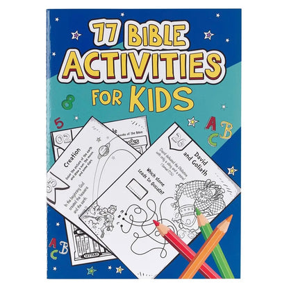 Kids Book 77 Bible Activities Softcover