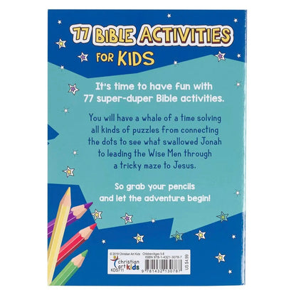 Kids Book 77 Bible Activities Softcover