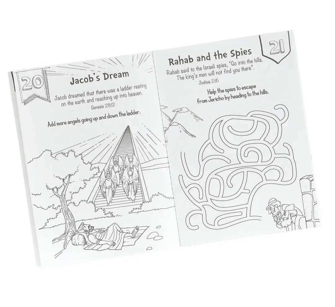 Kids Book 77 Bible Activities Softcover