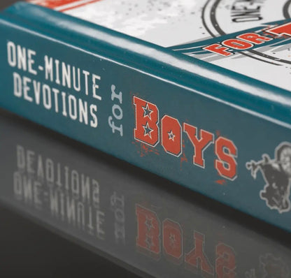 One Minute Devotions for Boys Padded Cover