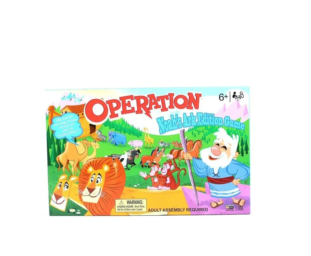 Noah's Ark Edition Operation Board Game