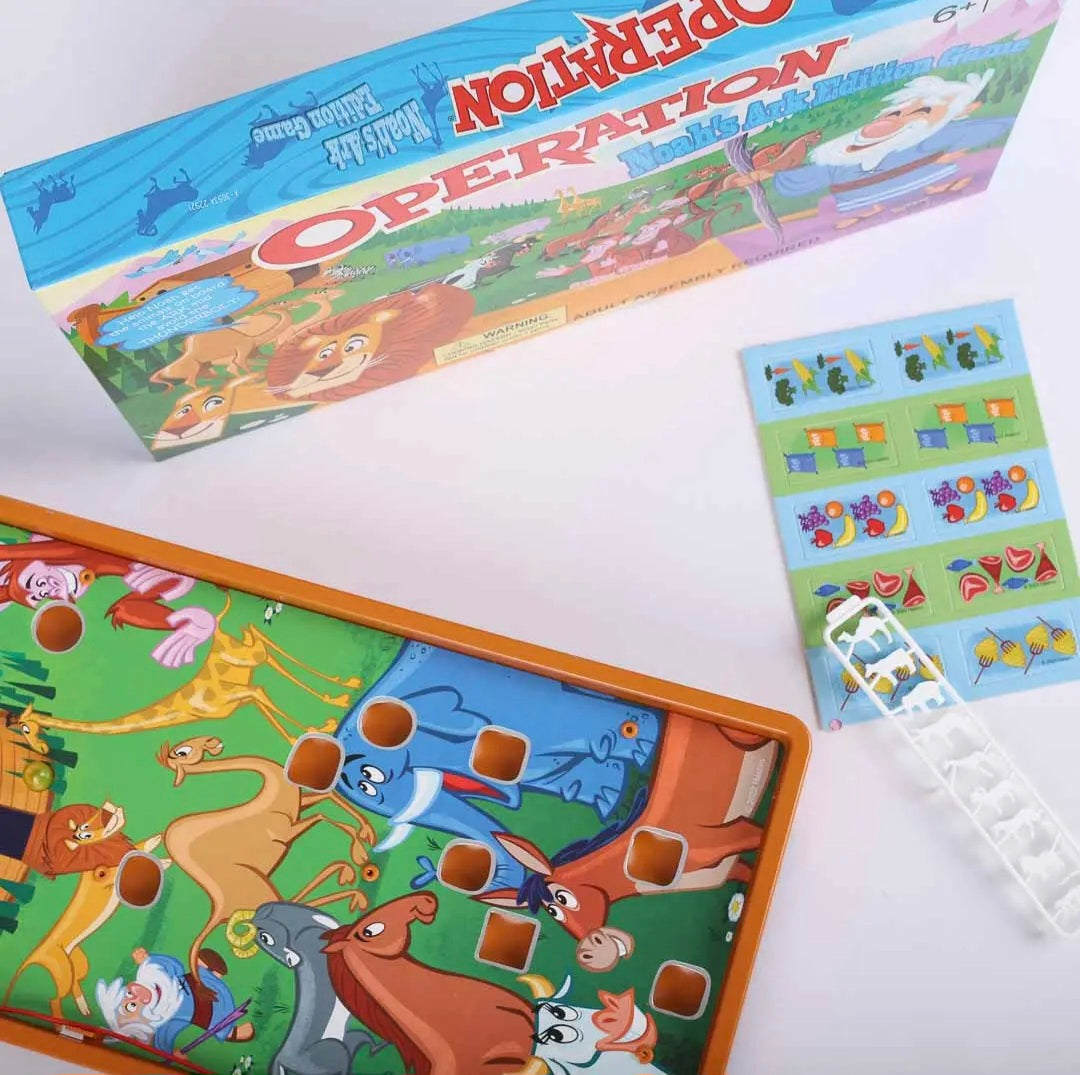 Noah's Ark Edition Operation Board Game