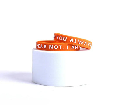 Fear Not I Am With You Always Power Wrist Band