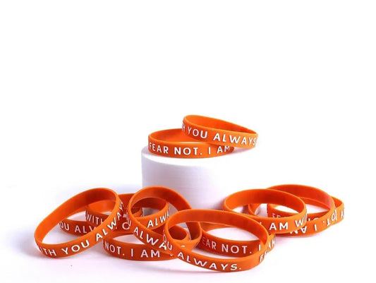 Fear Not I Am With You Always Power Wrist Band