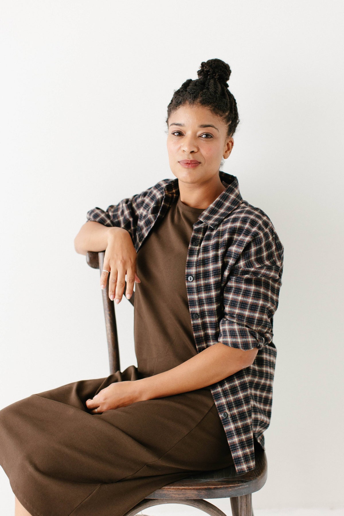 Dakota Fall Plaid Flannel Shacket