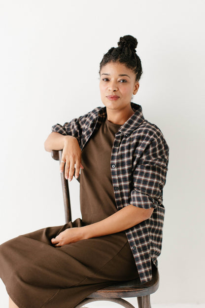 Dakota Fall Plaid Flannel Shacket