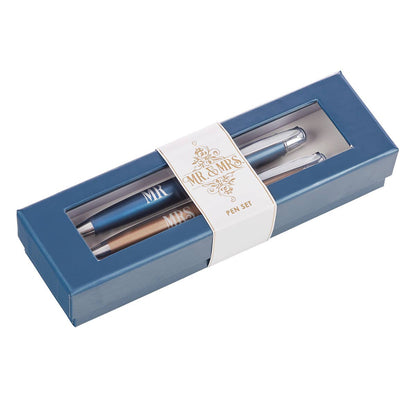 Mr and Mrs Collection set of two Gift Pen Set