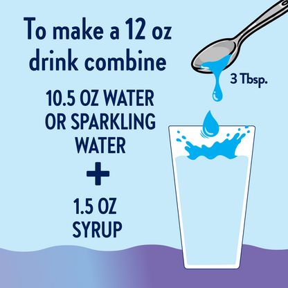 Sugar Free Mermaid Hydration Syrup with Electrolytes - 375 ml
