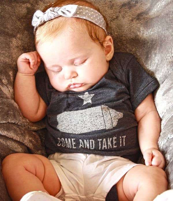 Come & Take It  (Texas) (Infants): Children's / Vintage Navy / 6M