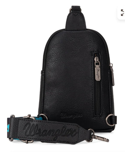Untitled Sep23_2Wrangler Cow Print Crossbody Sling Chest Bag