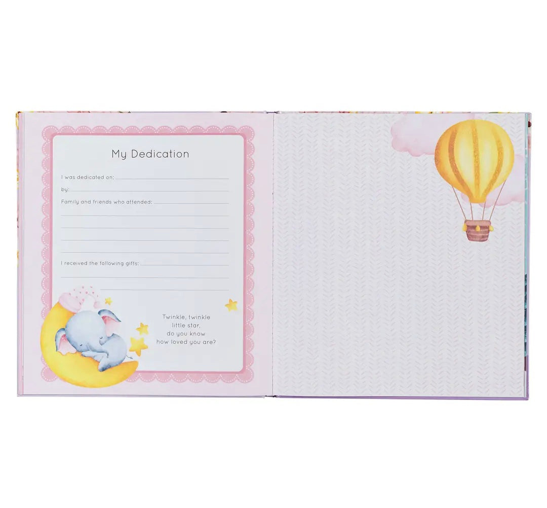 Baby Memory Book for Girls