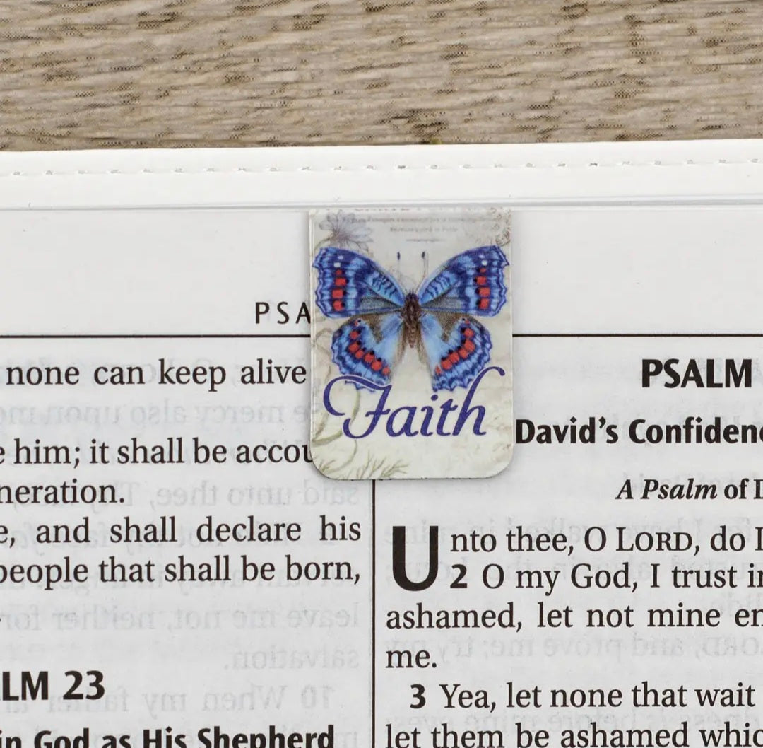 Magnetic Bookmark Set Mini Butterfly 🦋 Blessings