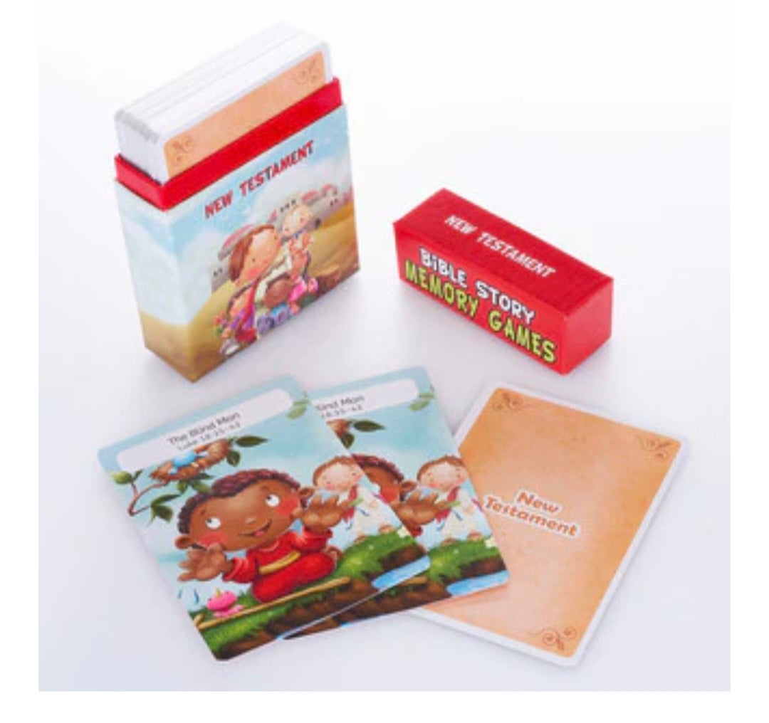 Bible Story Memory Cards New Testament