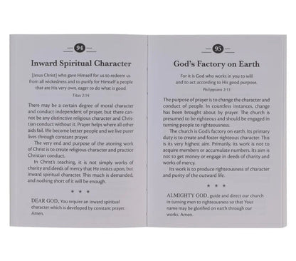 The Power of Prayer Mini Devotional