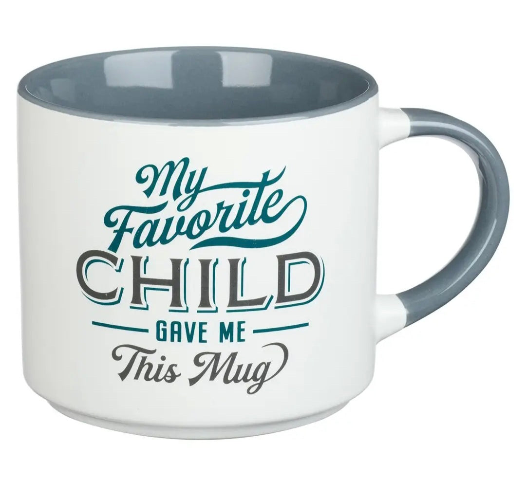 My Favorite Child Ceramic Coffee Mug