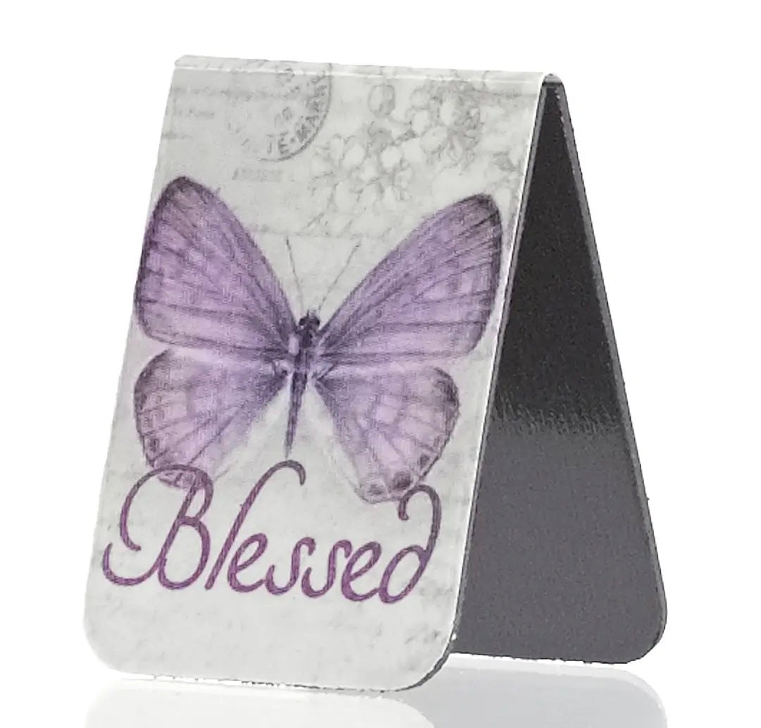 Magnetic Bookmark Set Mini Butterfly 🦋 Blessings