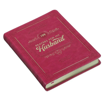 101 Prayers For My Husband Faux Leather