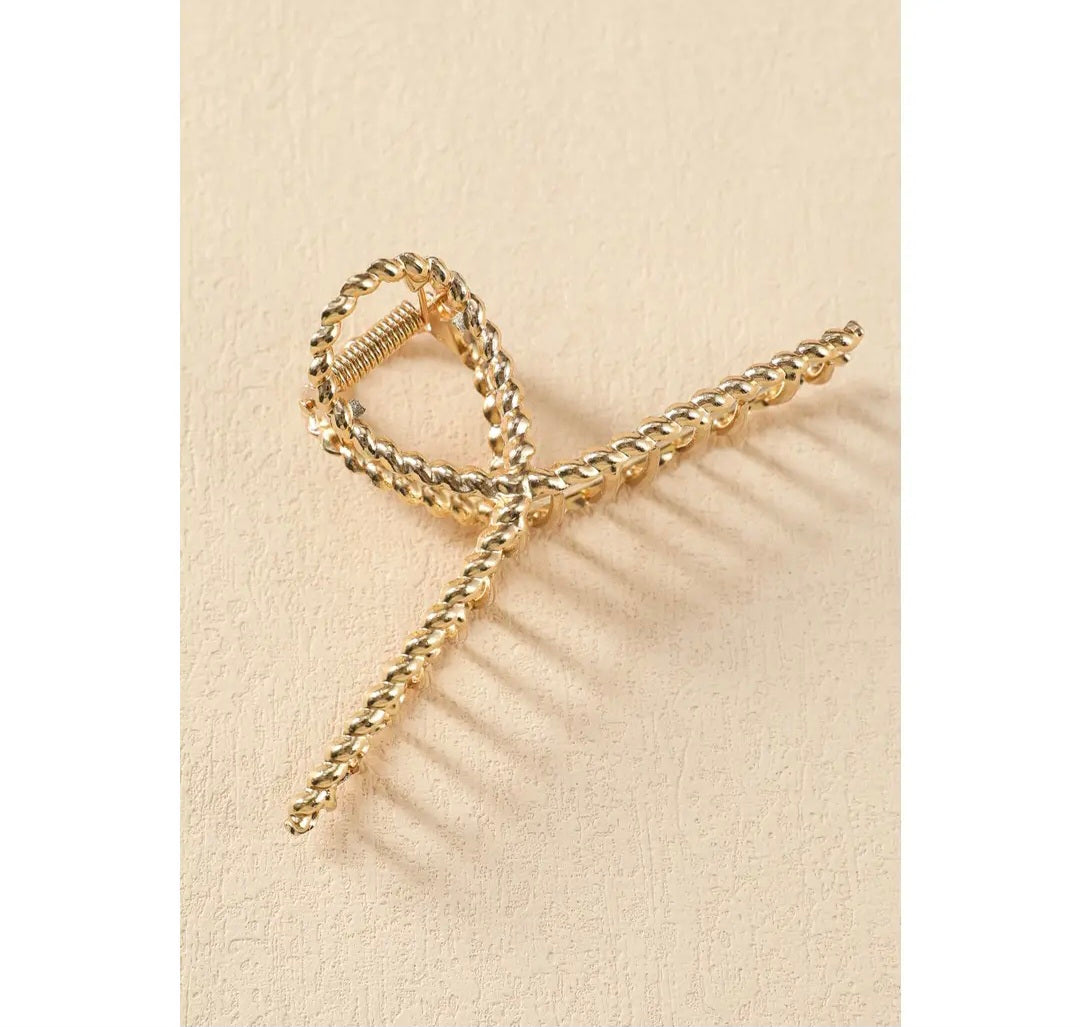 Twist Large Alloy Hair Clips