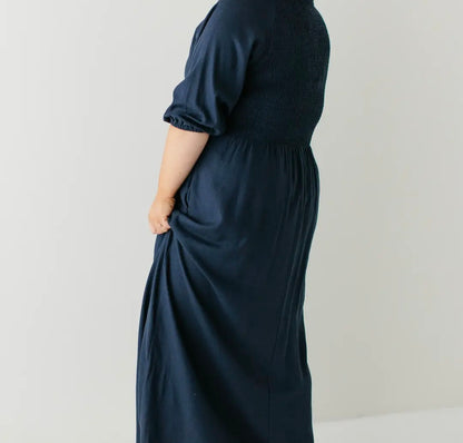 Kenzi' Ruffle Detail Maxi Dress