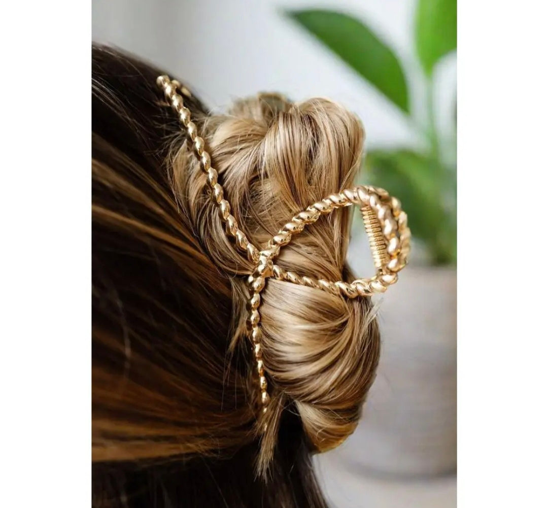 Twist Large Alloy Hair Clips