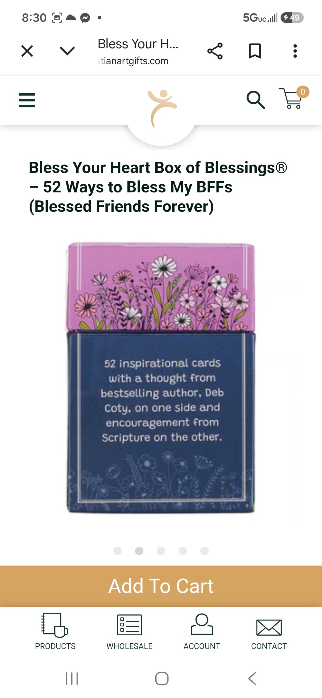 Bless Your Heart Box of Blessings – 52 Ways to Bless My BFFs (Blessed Friends Forever)