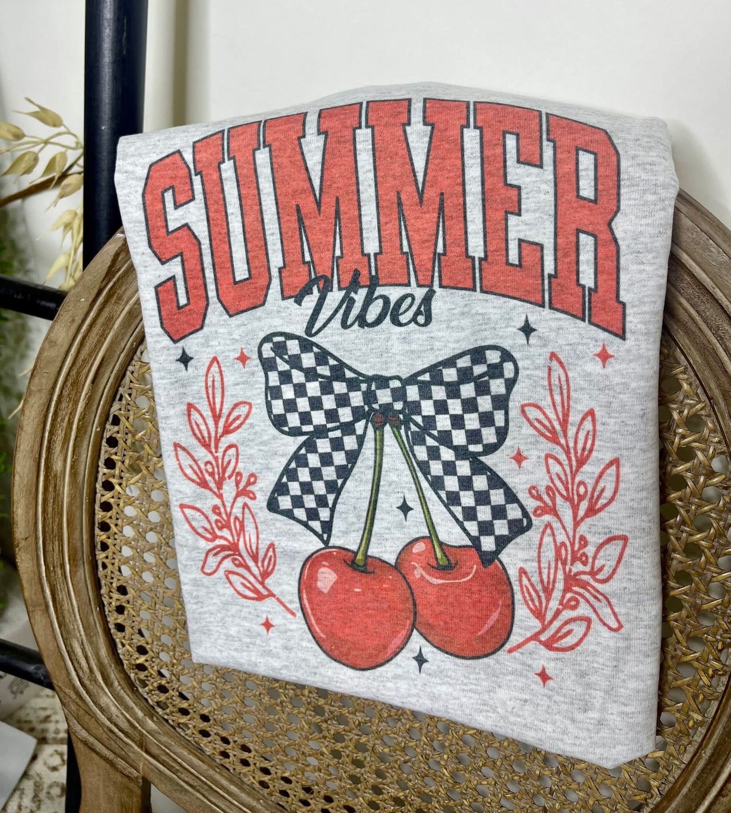Summer Vibes Cherries T-Shirt