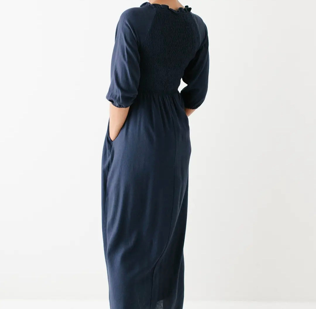 Kenzi' Ruffle Detail Maxi Dress