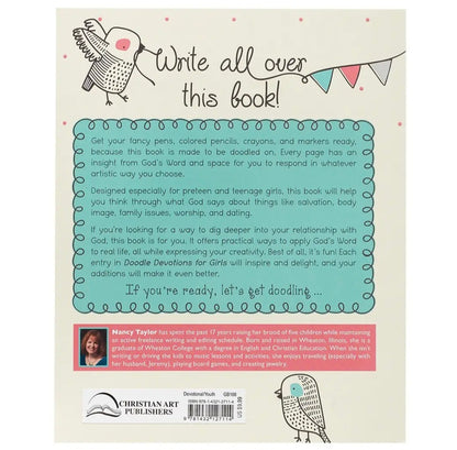 Kid Book Doodle Devotions For Girls Softcover