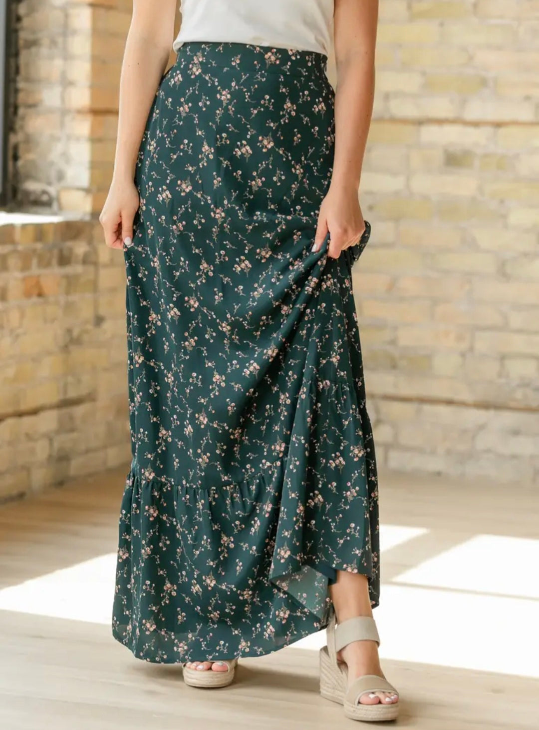 Havyn Lined Maxi Skirt