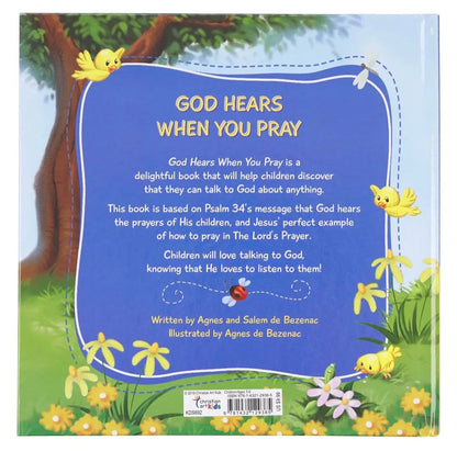 Kid Book God Hears You When You Pray Hardcover
