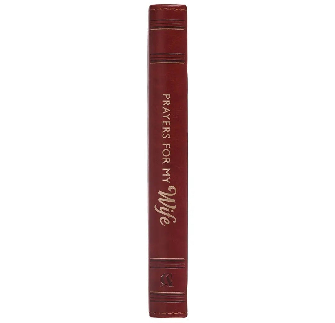 101 Prayers For My Wife Faux Leather