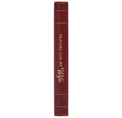 101 Prayers For My Wife Faux Leather