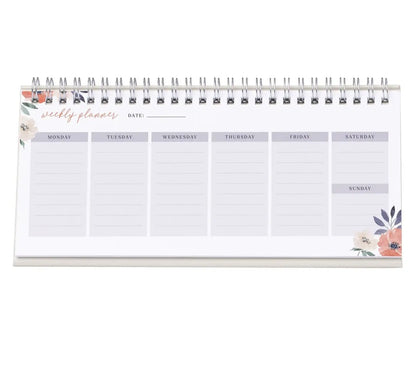 Love is Kind Coral Poppy Undated Weekly Planner