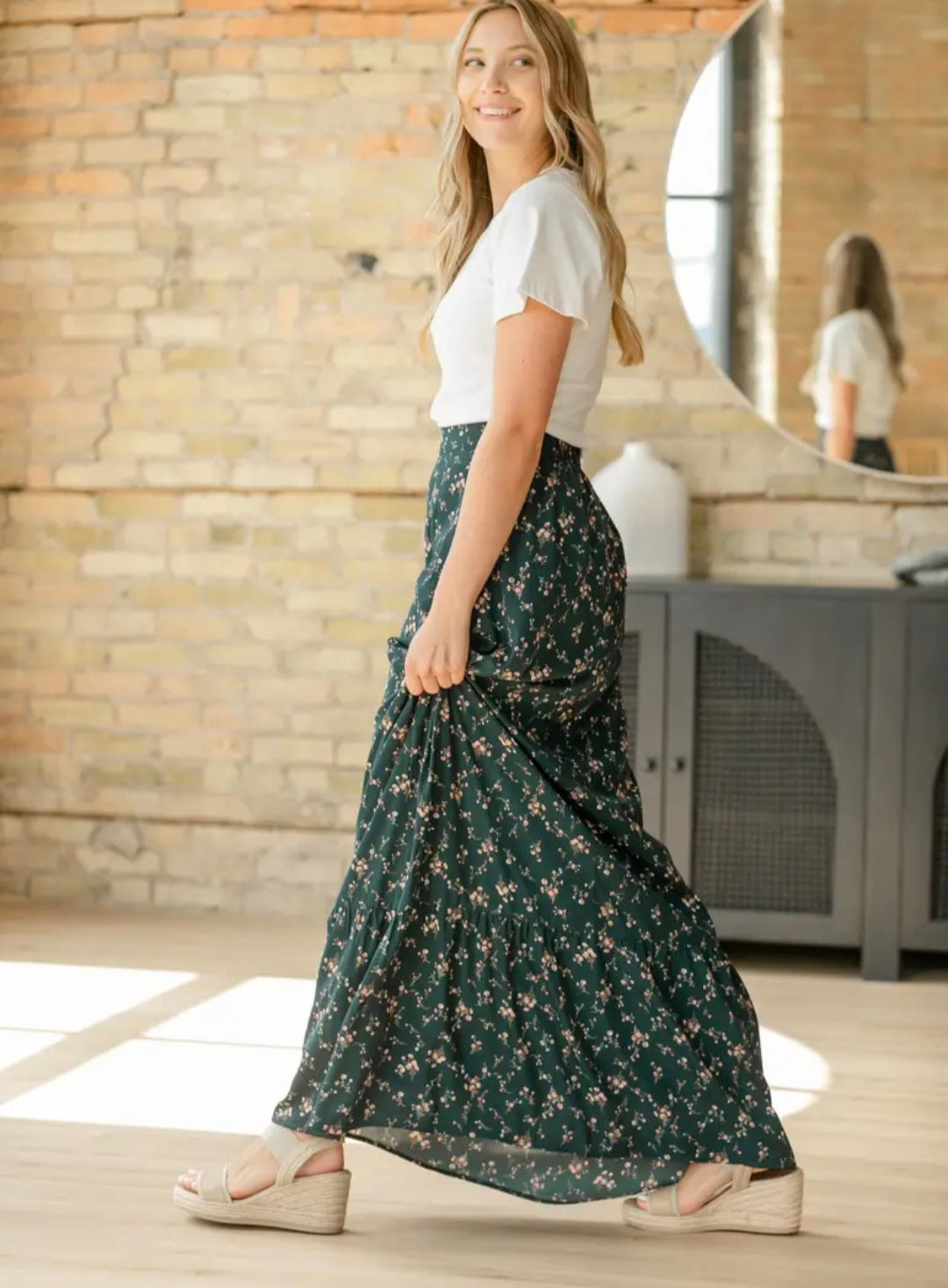 Havyn Lined Maxi Skirt
