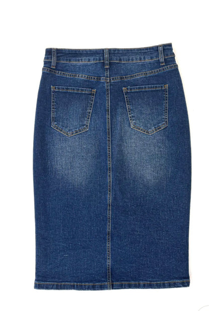 The Haven in Dark Indigo skirt