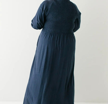 Kenzi' Ruffle Detail Maxi Dress