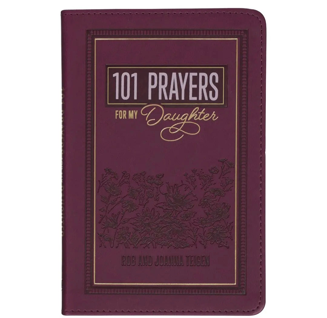 101 Prayers For My Daughter Faux Leather