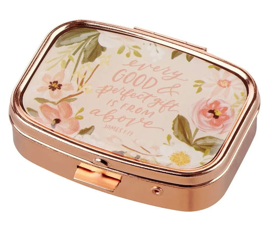 Every Good and Perfect Gift Pill Case James 1:17
