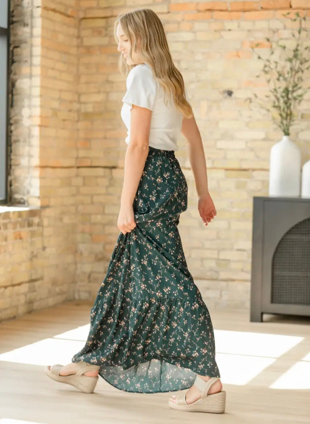 Havyn Lined Maxi Skirt