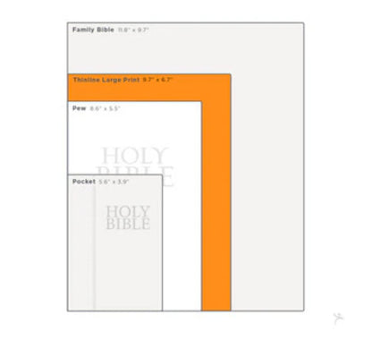 Black and Burgundy Floral Faux Leather Large Print Thinline King James Version Bible with Thumb Index