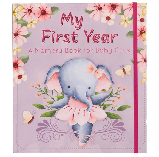 Baby Memory Book for Girls