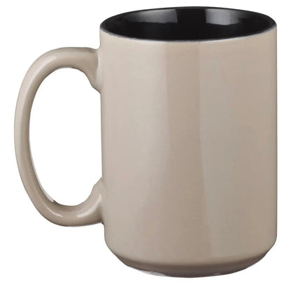 Mug Brown/Black "A Man's Heart Proverbs 16:9