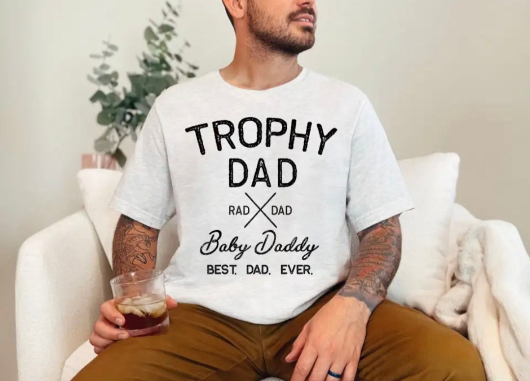 Trophy Dad 2x Sublimation Tee
