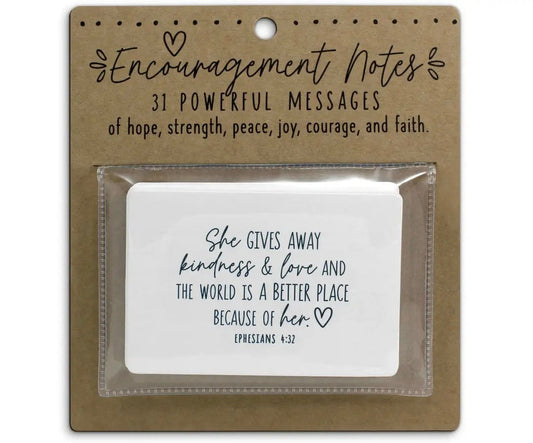 Encouragement Note Inspirational Cards "She Inspires"