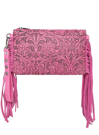 Montana West Tooled Collection Clutch/Crossbody
