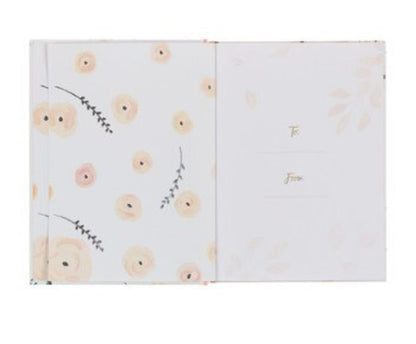 Find Rest Pink Floral Hardcover Devotional