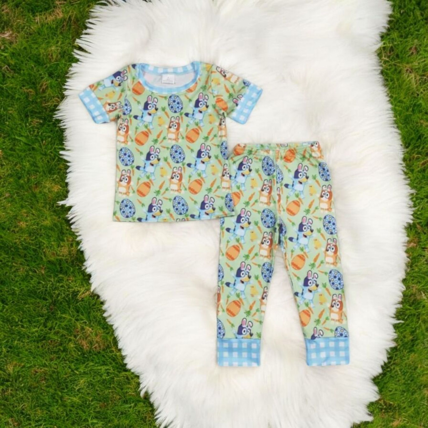 Boys Bluey PJs 2pc Set