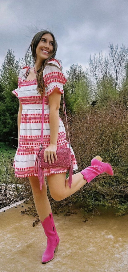 Montana West Tooled Collection Clutch/Crossbody