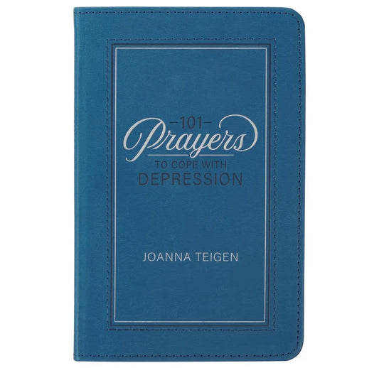 101 Prayers To Cope With Depression Faux Leather