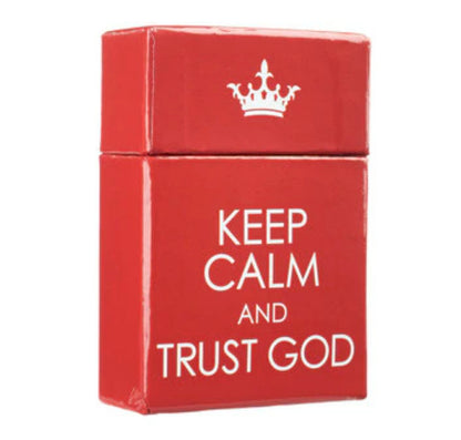 Keep Calm and Trust God Box of Blessings